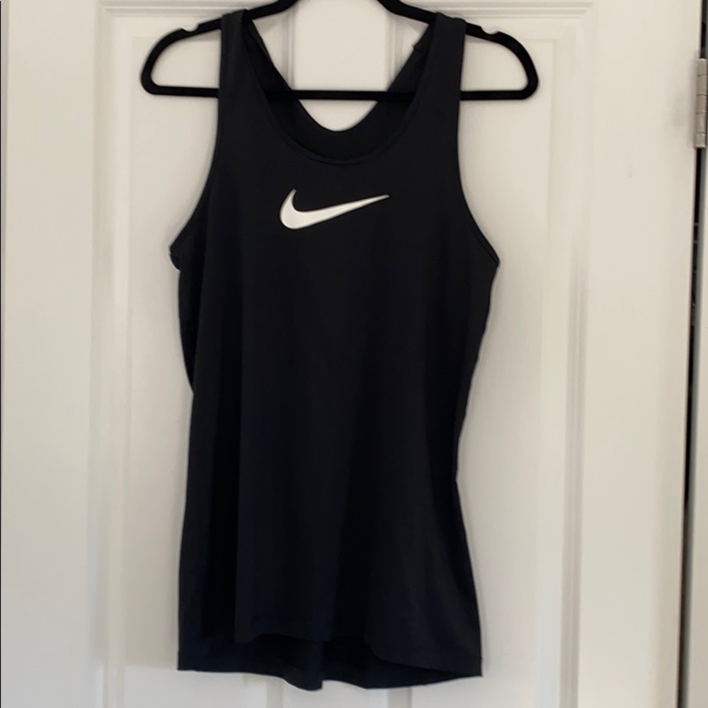 Black Nike Dri-Fit tank